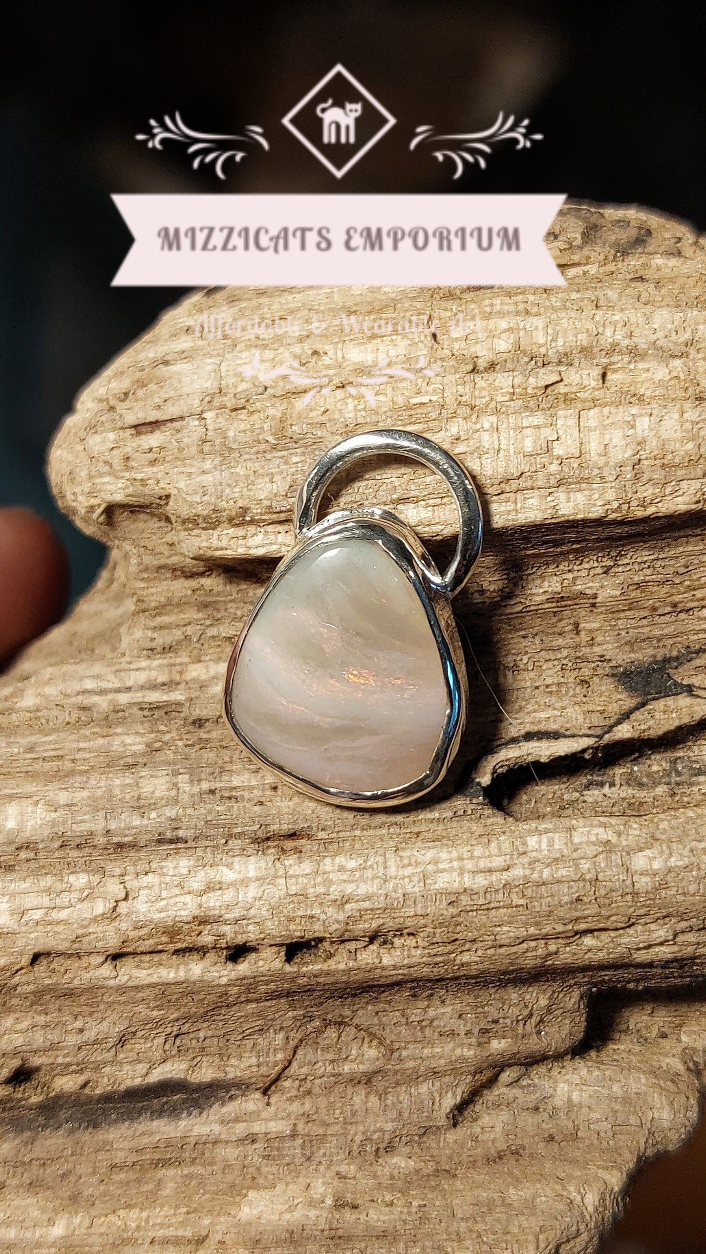 Picture Opal pendant