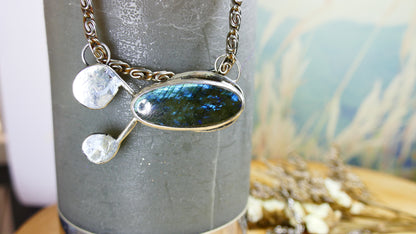 Statement Labradorite Starship Pendant