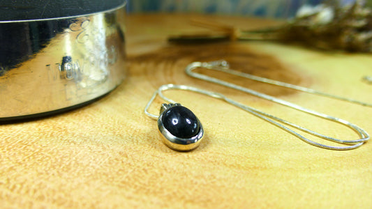 Chocolate Sapphire Pendant