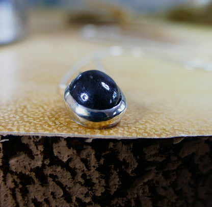 Chocolate Sapphire Pendant