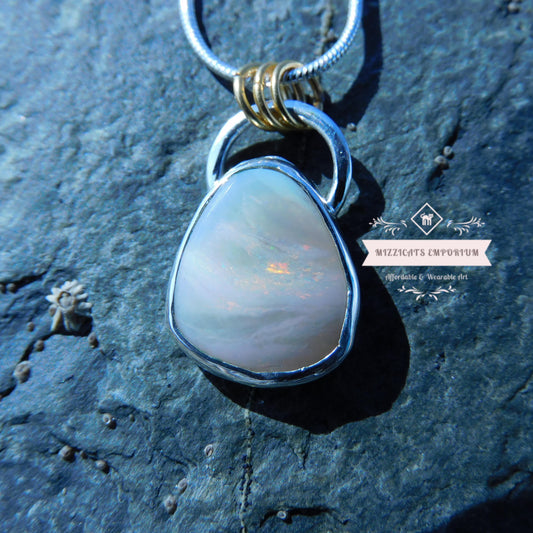 Picture Opal pendant