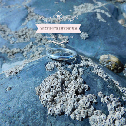 Silver Hammered Ring
